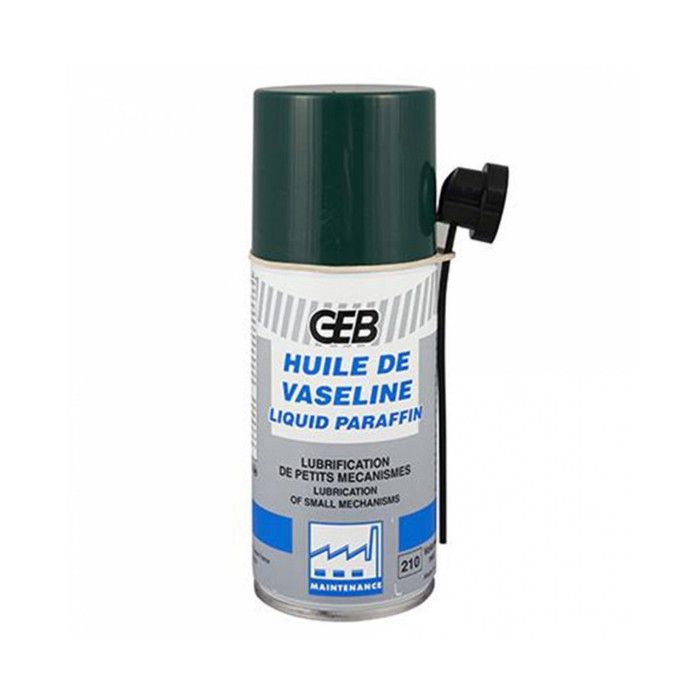 Huile de vaseline 1800 aérosol 150ml - GEB - 651173