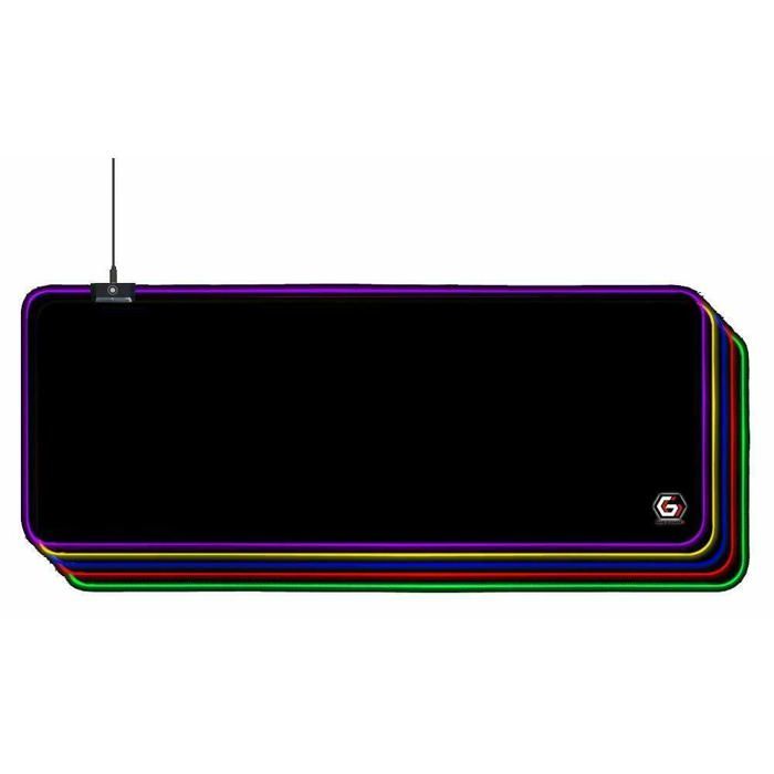 Tapis de Gembird MP GAMELED LED RVB Antidérapant en caoutchouc