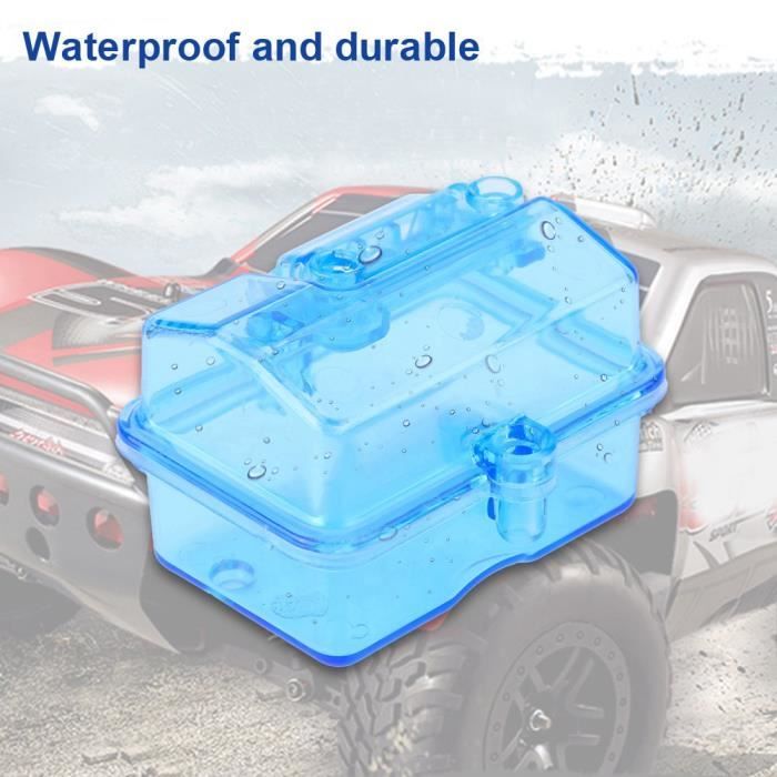 Boîtier étanche Pour Récepteur RC - 38x55x35mm Transparent - Pour Huanqi727, Slash Et Autres - 8