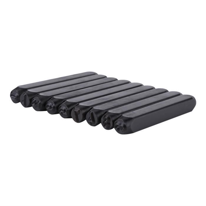 Poinçon à Main Métal Skull & Bones ImpressArt - Pour Empreintes Sur Métal, Cuir, Argile - DIY Et Bijoux