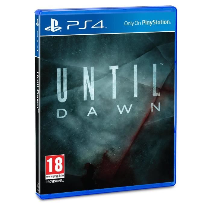 Havo Until Dawn - Jeu PS4 Blu-Ray (Version Italienne En Français) Survival-Horror Pegi 18
