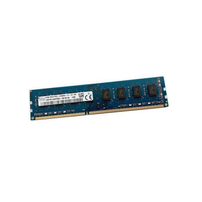 4Go RAM PC Bureau Hynix HMT351U6CFR8C-PB N0 AA DDR3 PC3-12800U 1600Mhz 2Rx8 CL11