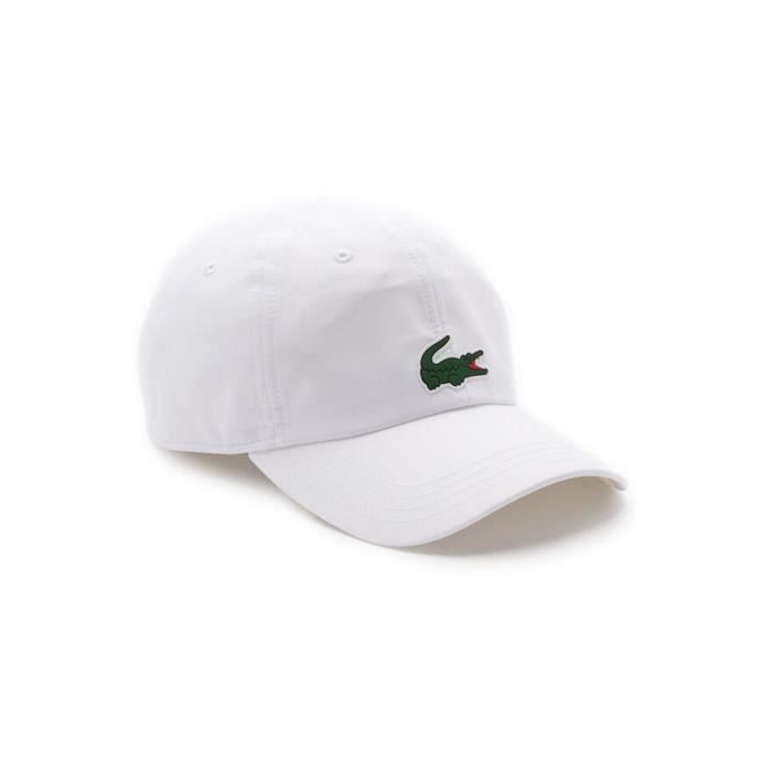 lacoste blanche et bleu