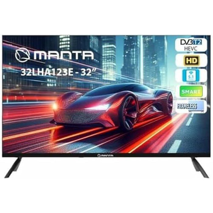 Télévision LED 32 MANTA 32LHA123E Smart TV Wi Fi 720p