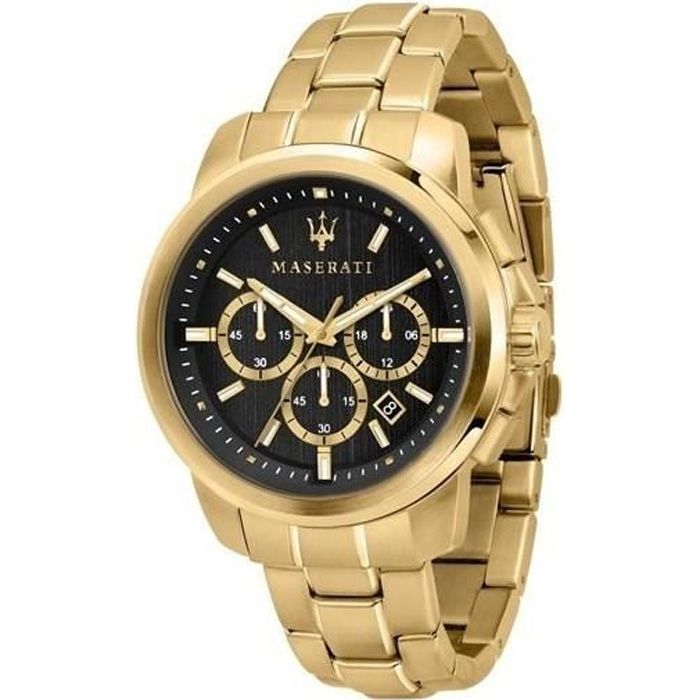 Montre - MASERATI - R8873621013 - Quartz - Analogique - Doré