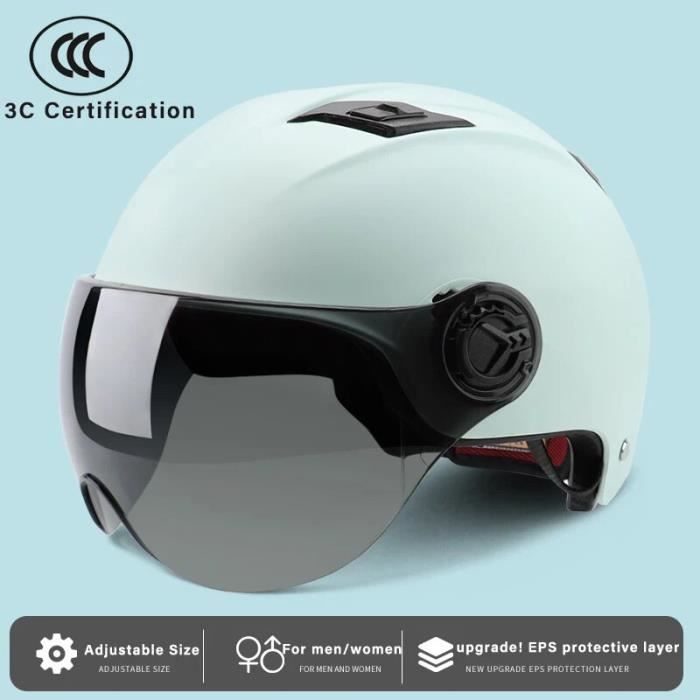 Casque d'aviateur vintage demi-casque de moto en cuir rétro pour motos Casque d'aviateur vintage demi-casque de moto en cuir rétro pour motos