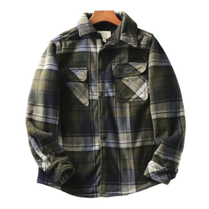 Chemise homme on sale doublure polaire