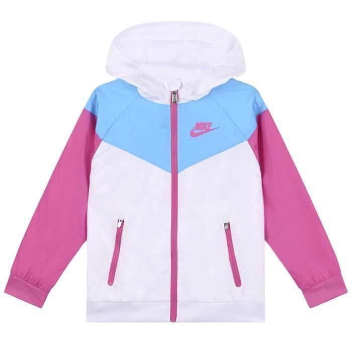 Veste fille Nike Windrunner Lilac bloom Rose NIKE Femme Enfant Lilac bloom Cdiscount Pret a Porter