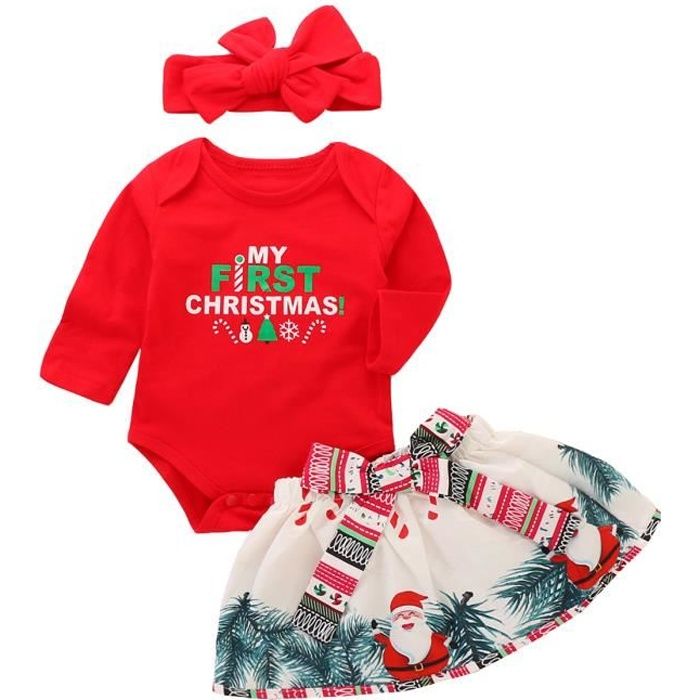 Tenue Bebe Premier Noel Cdiscount