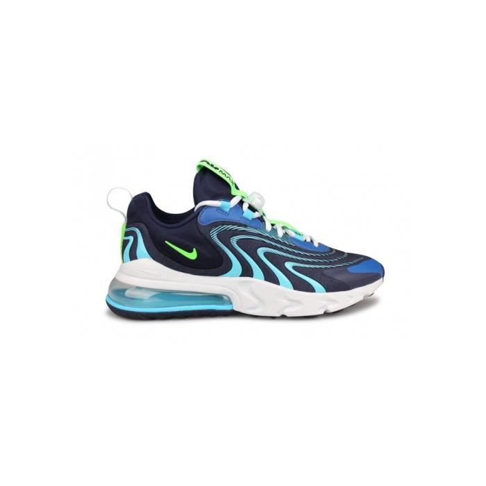 Basket Nike Air Max 270 React Eng Bleu Cj0579-400 Bleu - Cdiscount  Chaussures