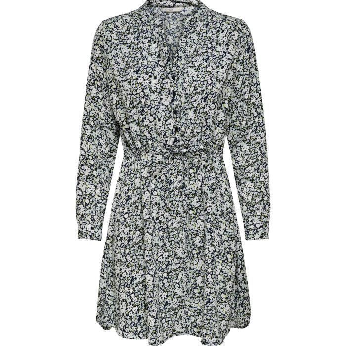 robe droite fluide pas moulante