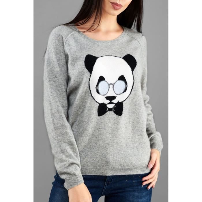 Pull panda femme deals