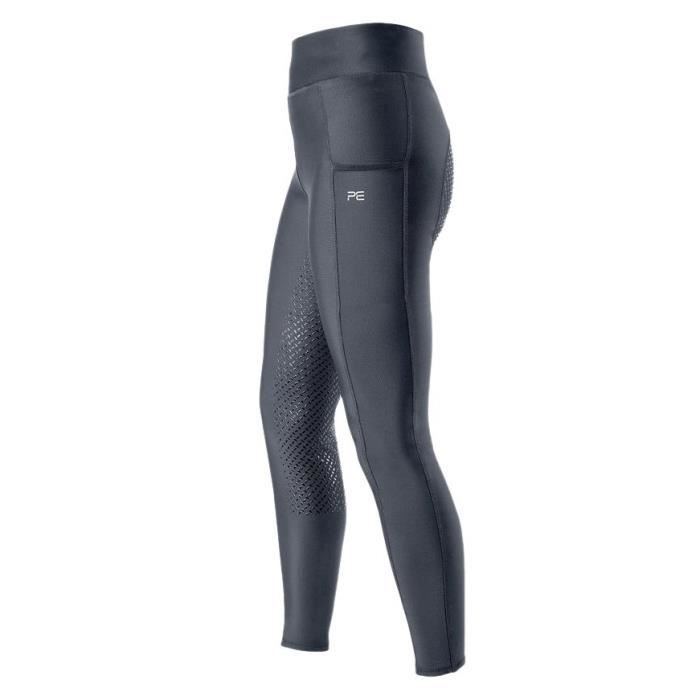 Legging équitation full grip femme Premier Equine Hattina anthracite