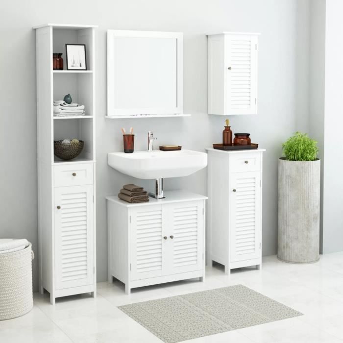 Etagère salle de bain - Cdiscount Maison