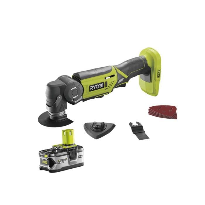 RYOBI R18MT Multitool 18 Volts 1 batterie 4.0Ah - vue 2