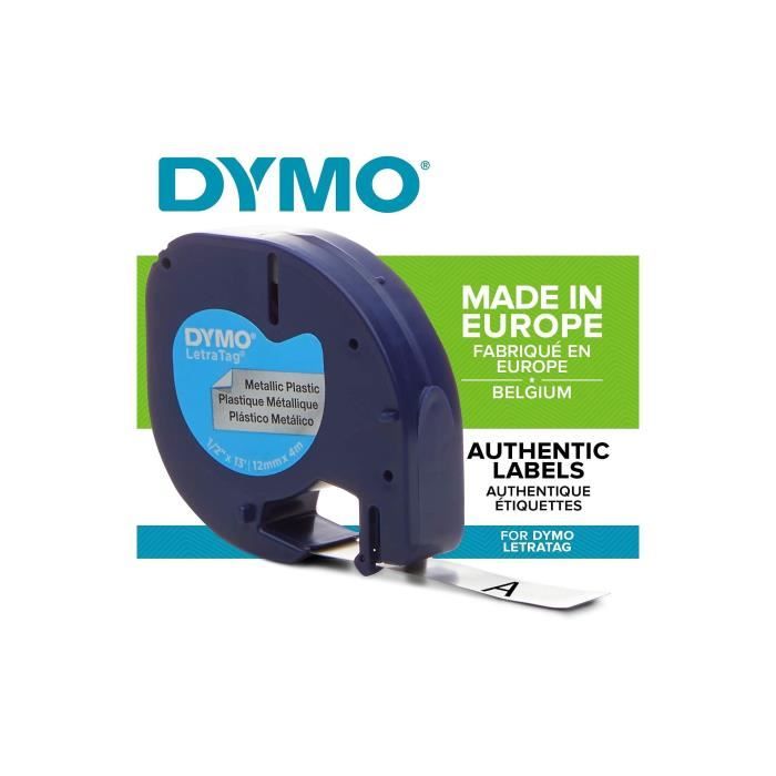 dymo letratag 12mm x 4m