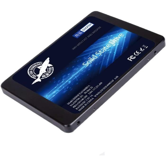 SSD Interne 1To SATA III 2.5 Pouces | Pour Ordinateur Portable - Vitesse 500 Mo/s, Cache 1Go - Marque Xraydisk