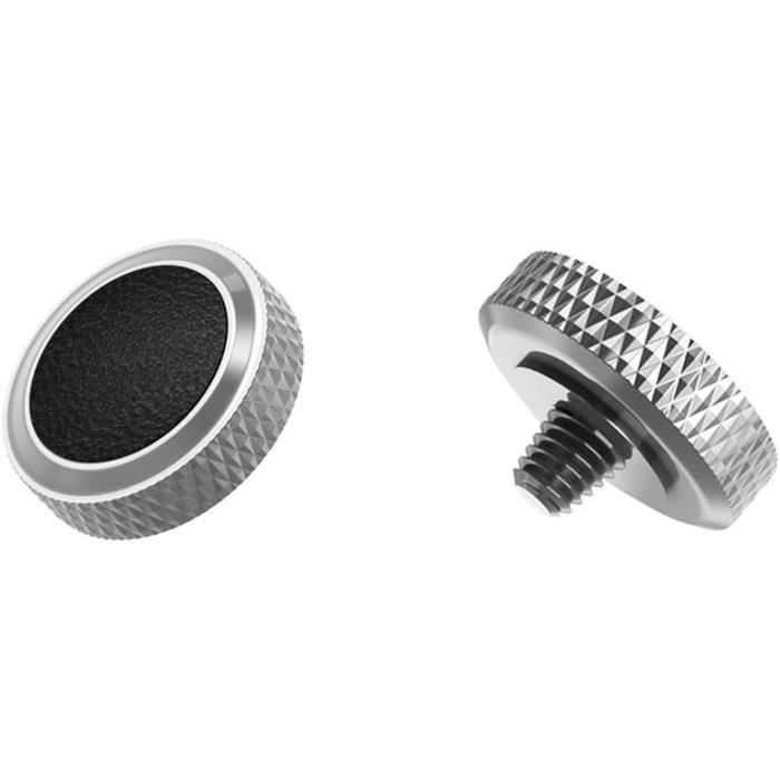Boutons Déverrouillage Souple EuAcesry 5 Pièces - Métal Cuivre - Compatible Fuji, Canon, Nikon