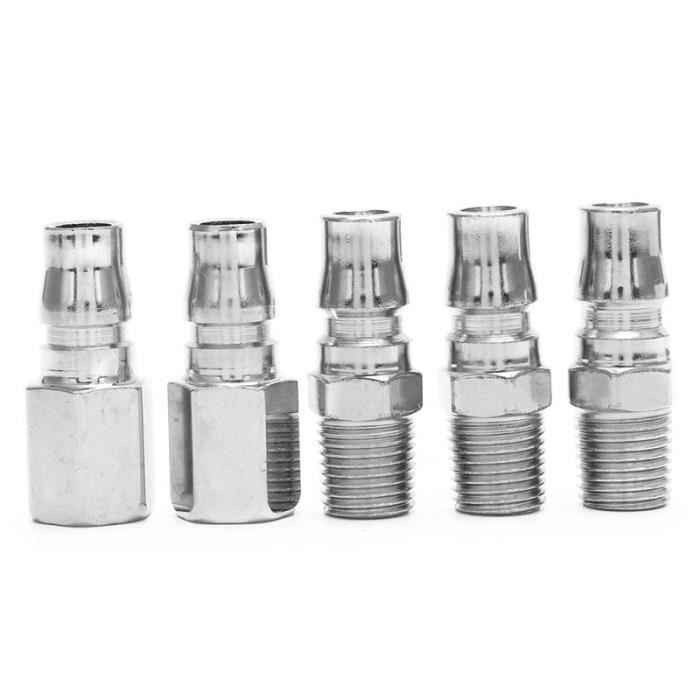 5 Connecteurs Rapides Carburant 9.89mm Pour Tuyau 8mm - X AUTOHAUX | Pour Voiture, Moto, Universel