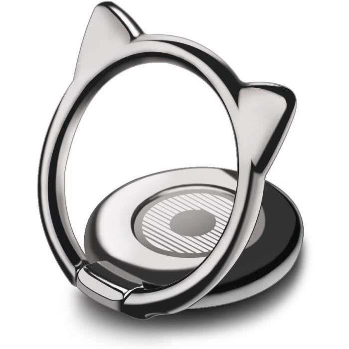 Supports voiture,Bague pour téléphone portable en métal luxueux