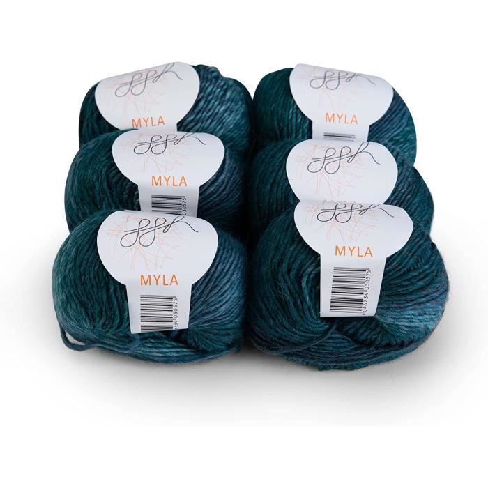 6 Paquets De Fils Holographiques Flashabou Pour Montage De Mouches - 0.3mm, Couleurs Mélangées