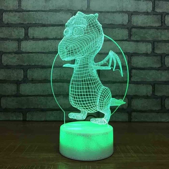 Dragon Ball Z Goku Chaozu Kamehameha Luz Noturna Magnética Toque