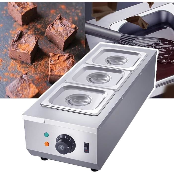 Cabilock 1pièce Bol De Fonte Acier Au Pour Fondre Chocolat Et Beurre Ustensile De Cuisine Ergonomique Avec Manche Pour Et Fondue Au Chocolat