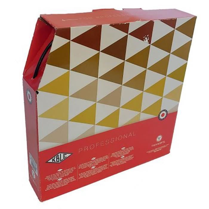 Kit Gaine Câble Frein 5Mm X 2,5M Carbone Noir BCBC8018 BLB Vélo