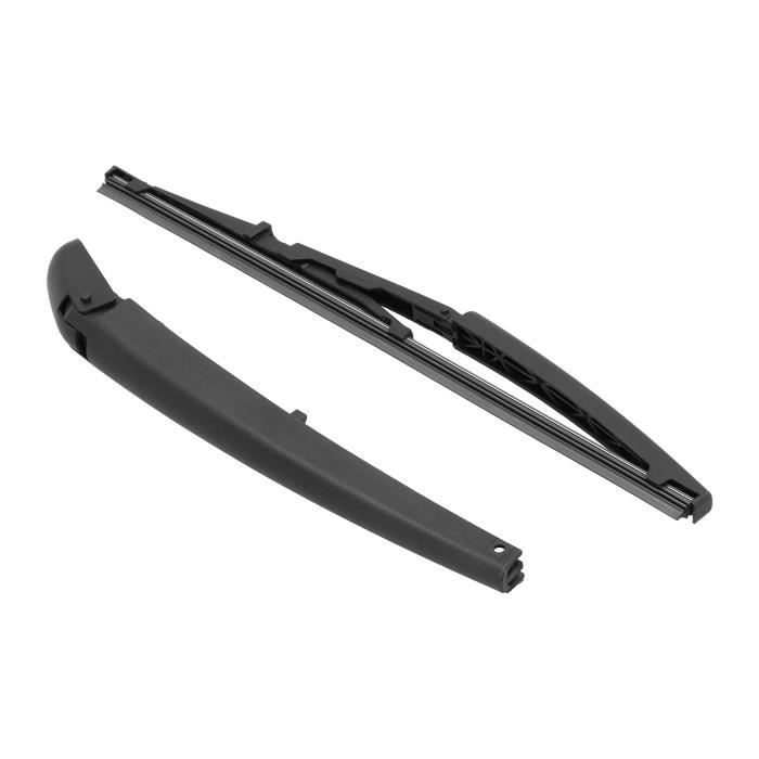 Bras Essuie-Glace Arrière + Balai Compatible Audi A3 S3 RS3 Q2 Q5 - Longueur 28.5cm + 34cm