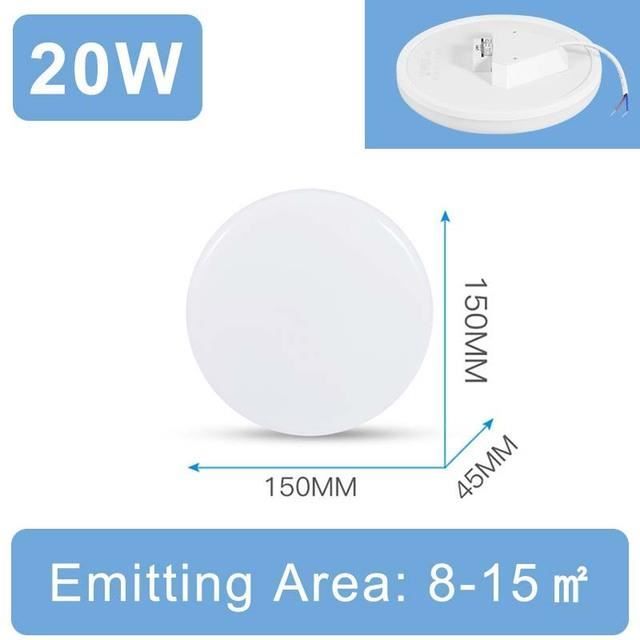 2 Plafonniers LED Pour Camping-car 12-85V - 60 LED Chacun, 800 Lumens, Taille 15x7.5 Cm - Éclairage Intérieur Voiture, Fourgon, Remorque