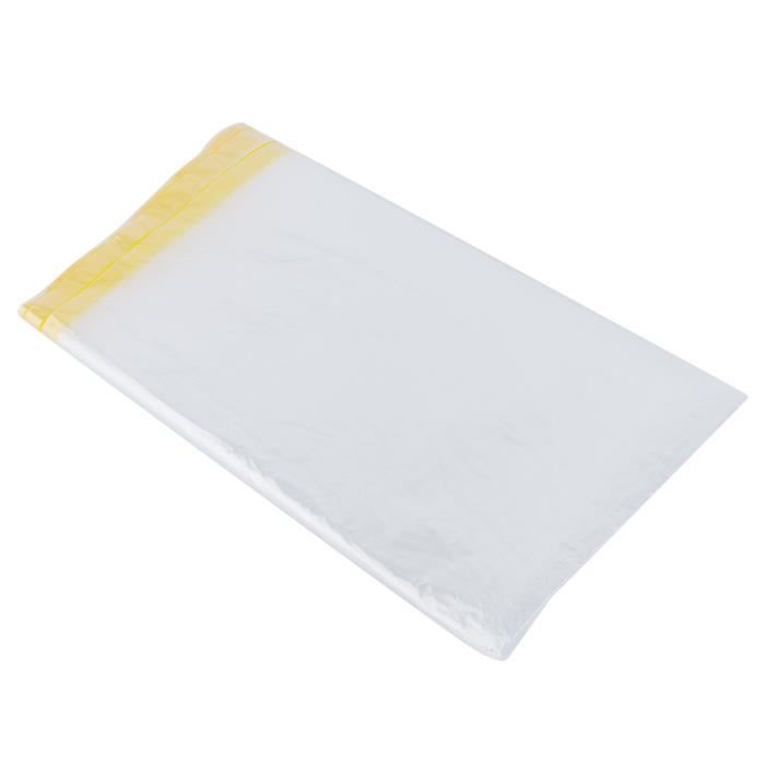 Tapis De Chaise Dentaire Transparent - Housse Anti-poussière Avec Bandes élastiques - 1 Pièce Neuve
