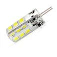 10 Package G4 Ampoule LED 3W LED Bulb Blanc Froid 24 SMD 2835LED 260LM Spot Ampoule Lampe DC12V Lumiere LED [Classe énergétique A+]-1
