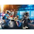 PLAYMOBIL - 70573 - Police Policière et voleur - Mixte - 4 ans - Multicolore - Playmobil City Action-1
