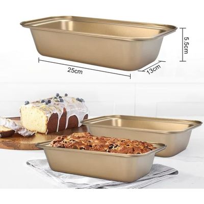 Moule à Cake Silicone – 2 Pièces, Antiadhésif, Résistant à La Chaleur – Pour Pains, Brownies, Cheesecakes