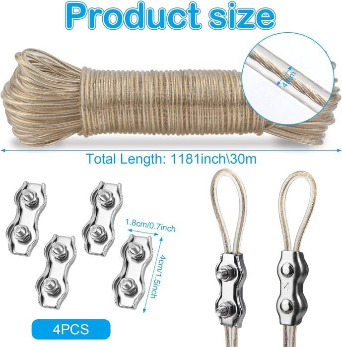 20 Spiedini In Acciaio Inox Per BBQ - Set Completo Con Ganci - Ideale Per Friggitrice E Forno