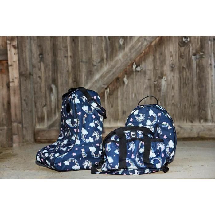 OR S-LINE Sac à Bottes D'équitation XL – 600D Imperméable, Séparateur Amovible, Bandoulière, Ventilation – Pour Bottes Longues