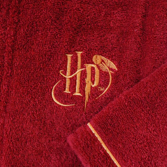Serviette à Capuche Harry Potter Poncho 100% Coton - Serviette De Bain Enfant Hogwarts - Officielle