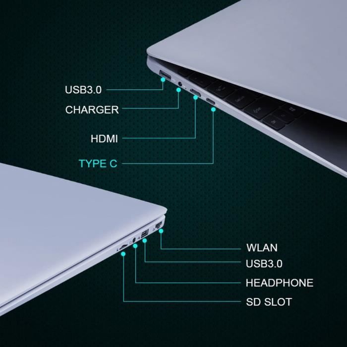Ordinateur Portable Tablette PC 15.6"8GB1