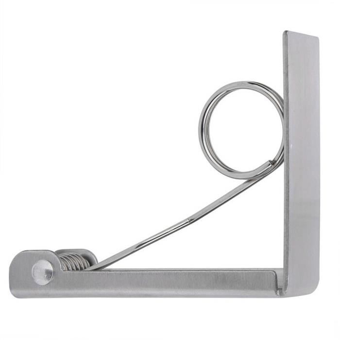 Grandes pinces à nappe à ressort Pinces à nappe, pinces à nappe, acier inoxydable 3 * 2.4In pour