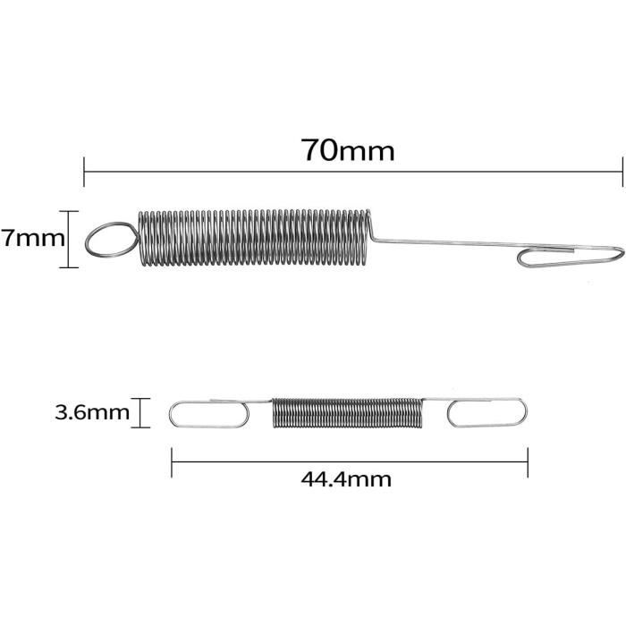Piece Detachee Jardin Ressort De Régulateur Cancanle Pour Briggs & Stratton - Lot De 2 Pièces - Compatible Référence 699056 Pièce Détachée Moteur Piece Detachee Jardin Ressort De Régulateur Cancanle Pour Briggs & Stratton - Lot De 2 Pièces - Compatible Référence 699056 Pièce Détachée Moteur
