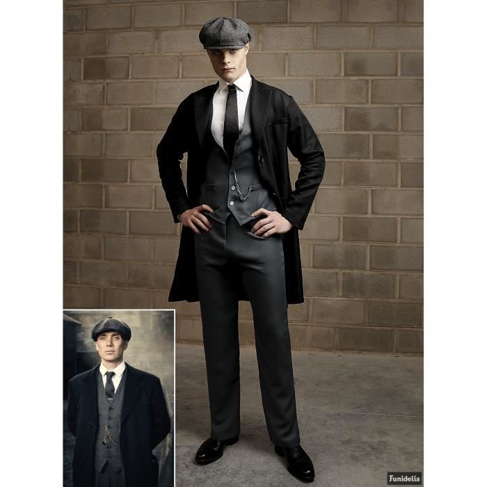 1920s Brummie Déguisement Gangster Peaky Blinders TV Film Costume  Déguisement