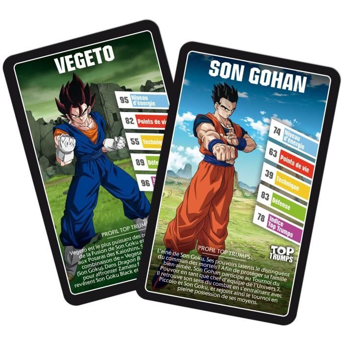 Top Trumps Dragon Ball Super Kartenspiel – Teste Dein Wissen über Goku, Vegeta & Co.!