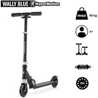 Trottinette Pliable Willy 3-8ans Roues 125mm ABEC-7 Guidon Réglable 40kg EN71 De