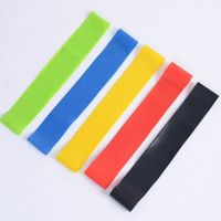 Set De 5 Bandes élastiques De Fitness – Résistances Variées, En Latex Naturel, Avec Pochette Et Guide D’exercices