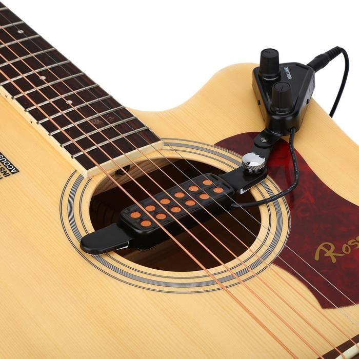 Acheter Micro acoustique Portable pour guitare, double bobine, Induction  magnétique et Microphone pour guitare Folk