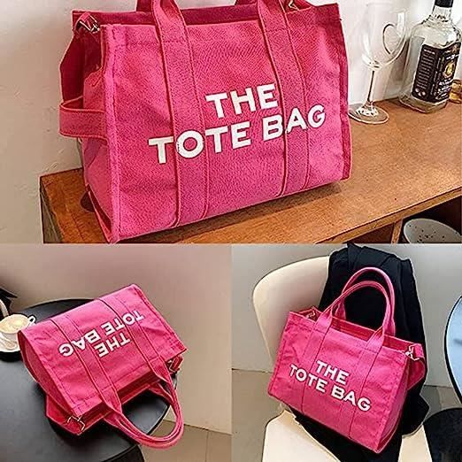 Sac Fourre Tout en Toile pour Femme Grand Sac a Main Cabas Sac a Bandouliere en Toile avec Fermeture Eclair pour les Voyages Cdiscount Bagagerie Maroquinerie