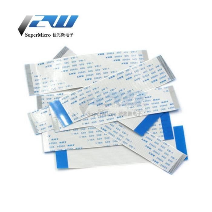 10 cm - Contact B-Réverse - 10p - 10pcs FFC-0.5 mm- - Lot De 10 Câbles ...