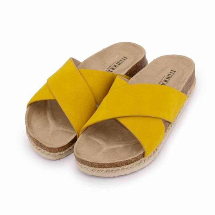 Claquette sales manoukian femme