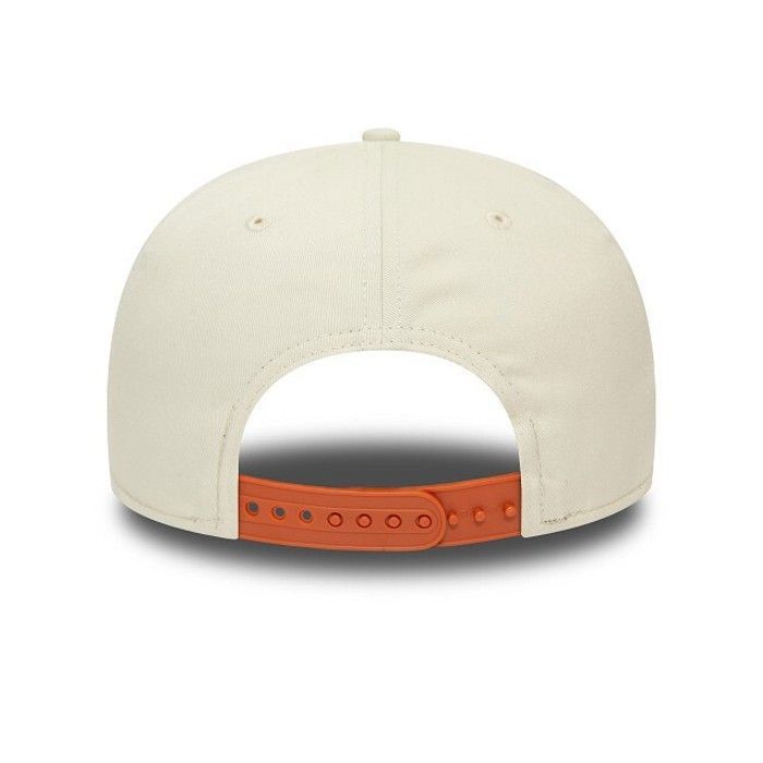 Casquette Baseball Von Dutch Ajustable Homme & Femme - Style Iconique, Confort Toute Saison - Blanc Orange