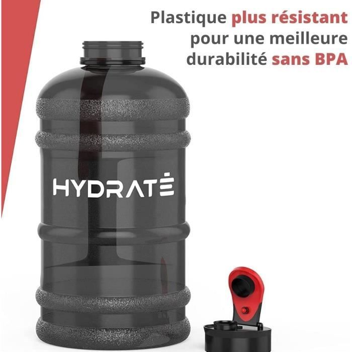 Hydrate Housse En Néoprène Pour Carafe XL 2,2 L – Housse Isolante Durable Pour Une Protection Ultime – Idéal Pour Les Activités De Plein Air, La Salle De Sport Et Les Besoins